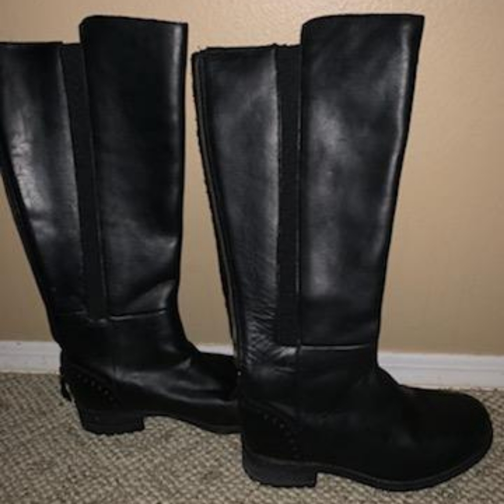 UGG Vinson riding style boots (BLK)
